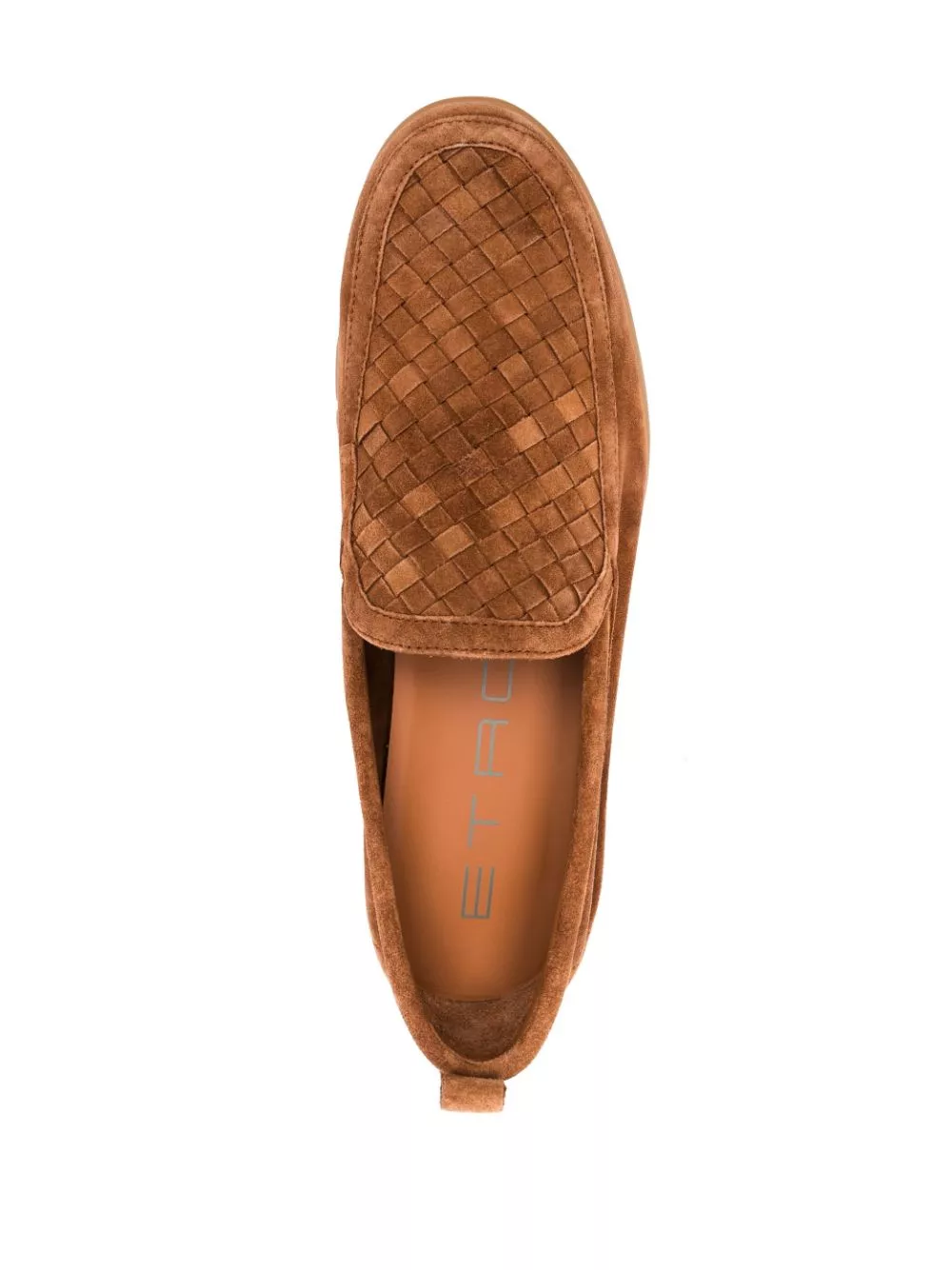 Affordable ETRO interwoven-panel leather loafers Men 0113