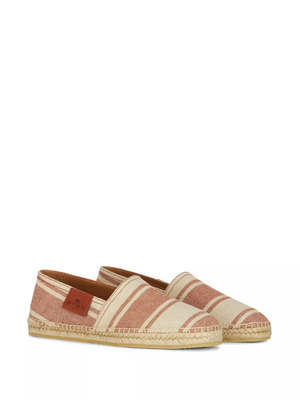 Affordable ETRO striped canvas espadrilles Men 0113