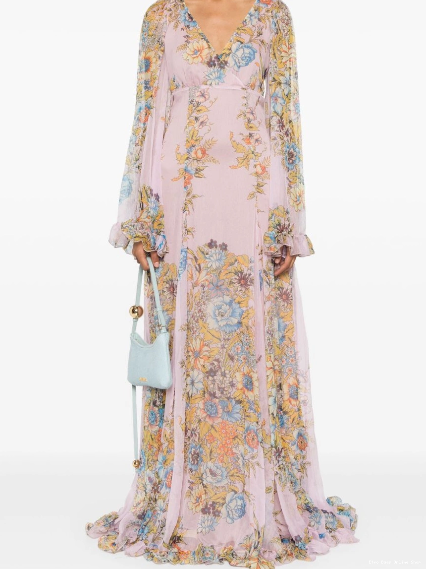 Affordable flora-print dress ETRO Women maxi 0304