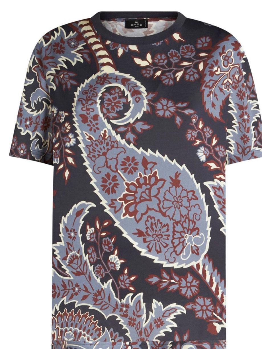 Affordable t-shirt paisley-print Women ETRO cotton 0305