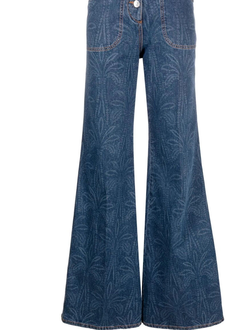 Affordable flared Women jeans ETRO buttoned 0304