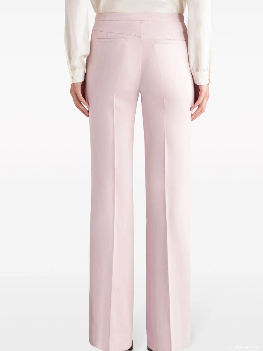 Affordable flared Women cady ETRO trousers 0304