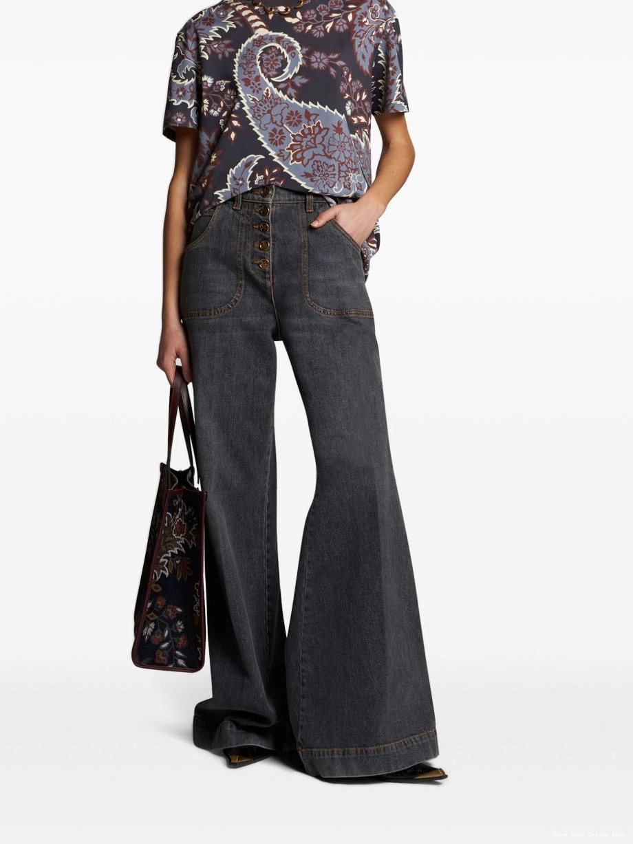 Affordable t-shirt paisley-print Women ETRO cotton 0305