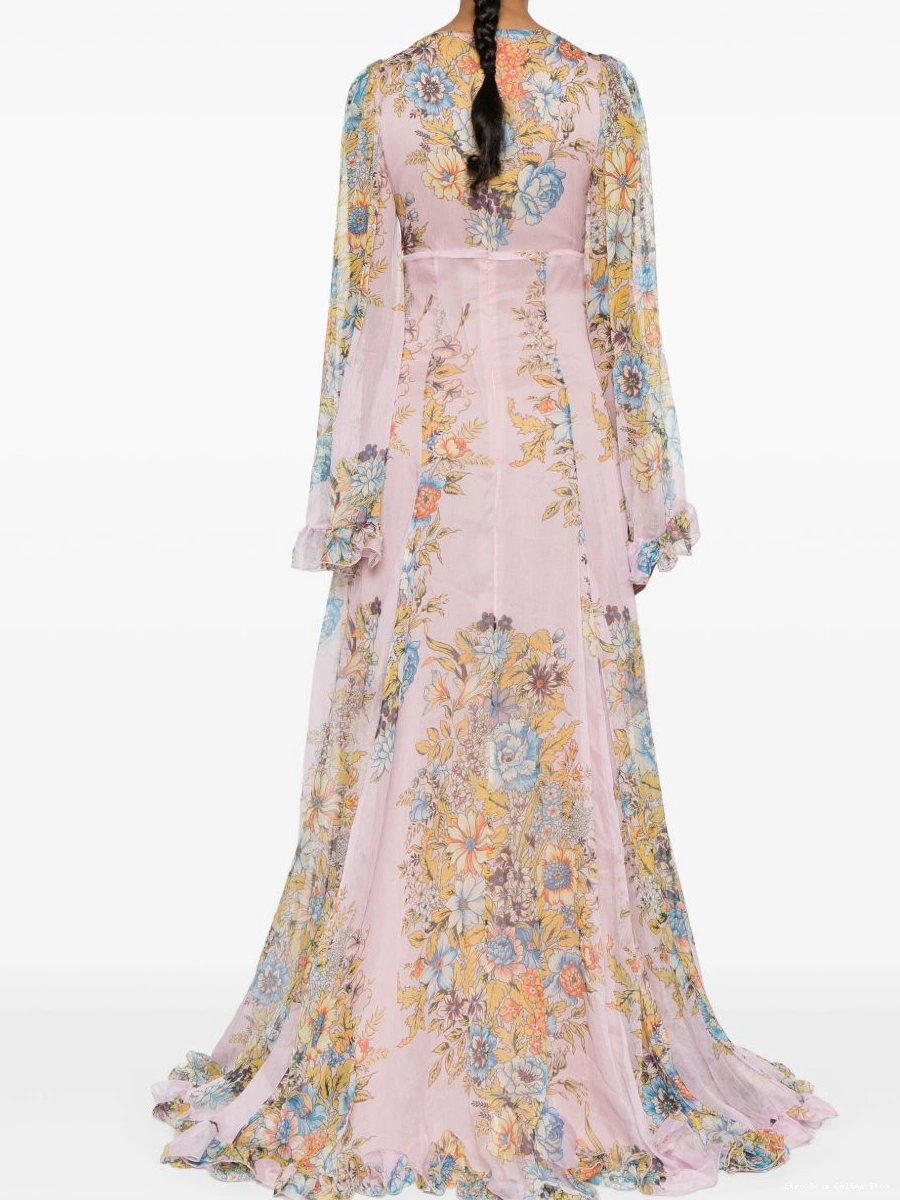 Affordable flora-print dress ETRO Women maxi 0304