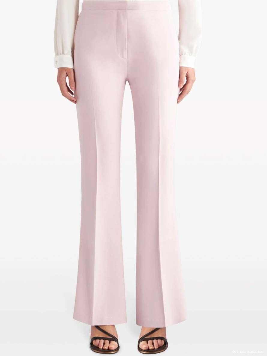 Affordable flared Women cady ETRO trousers 0304